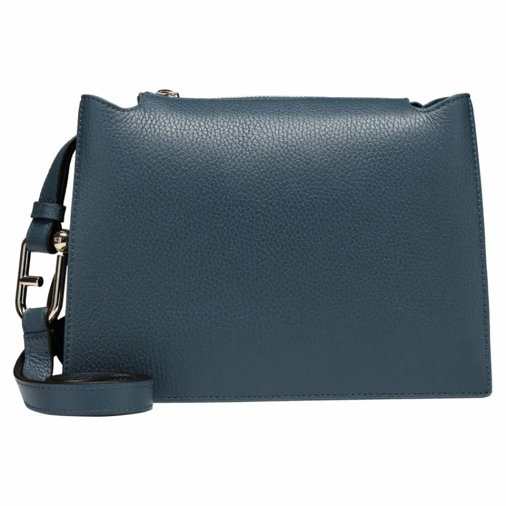 Furla Umhängetaschen<Nuvola Umhängetasche Leder 25 cm grigio blu