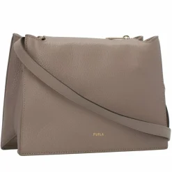 Furla Umhängetaschen<Nuvola Umhängetasche Leder 25 cm stucco gray