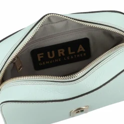Clearance Furla Primula Umhängetasche Leder 20 cm laguna