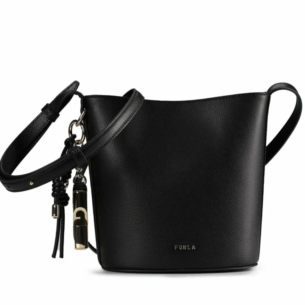 Furla Umhängetaschen<Roxie Umhängetasche Leder 18.5 cm nero