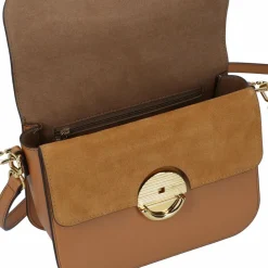 Best Furla Sfera Mini Bag Schultertasche Leder 18.5 cm brandy