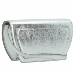 Outlet Furla Sfera Mini Bag Umhängetasche Leder 15 cm color silver