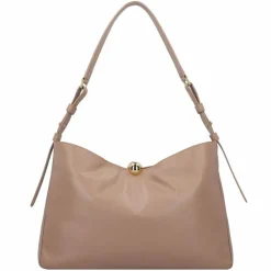 New Furla Sfera Soft Schultertasche L Leder 37 cm deserto