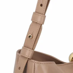 New Furla Sfera Soft Schultertasche L Leder 37 cm deserto