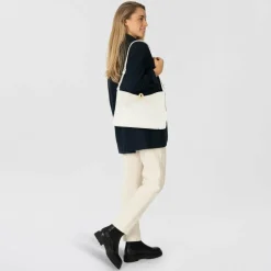 Sale Furla Sfera Soft Schultertasche M Leder 30 cm marshmallow