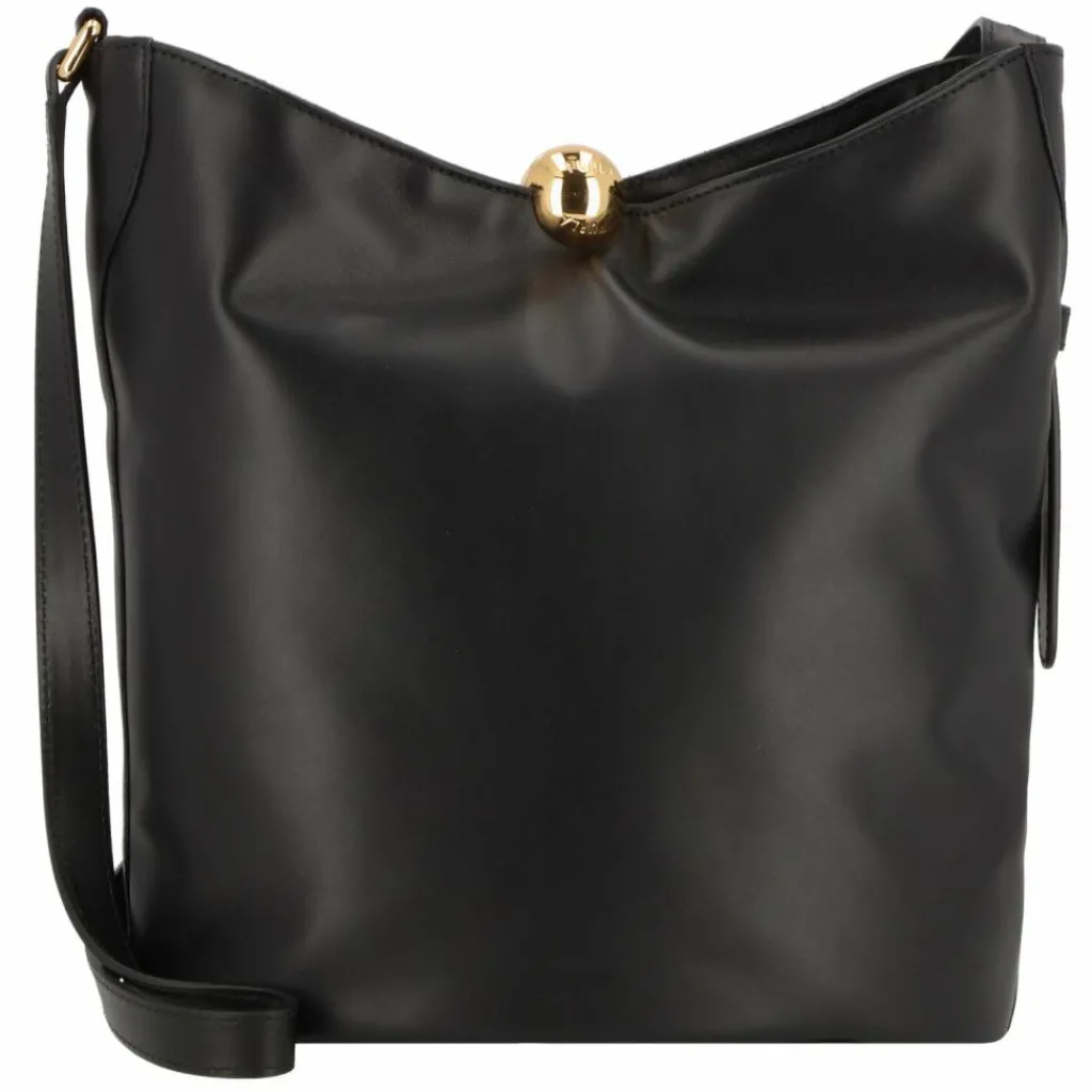 Furla Henkeltaschen|Schultertaschen<Sfera soft Schultertasche M Leder 30 cm nero
