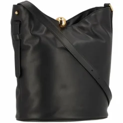 Furla Henkeltaschen|Schultertaschen<Sfera soft Schultertasche M Leder 30 cm nero