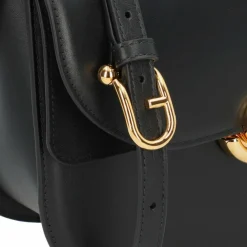 Online Furla Sfera Umhängetasche Leder 21 cm nero