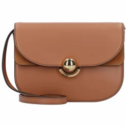 New Furla Sfera Umhängetasche Leder 21 cm brandy