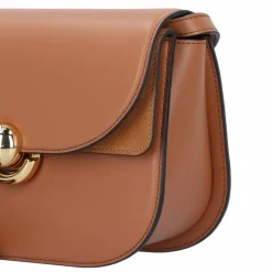 New Furla Sfera Umhängetasche Leder 21 cm brandy