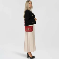 Furla Umhängetaschen<Sfera Umhängetasche Leder 20 cm lacca