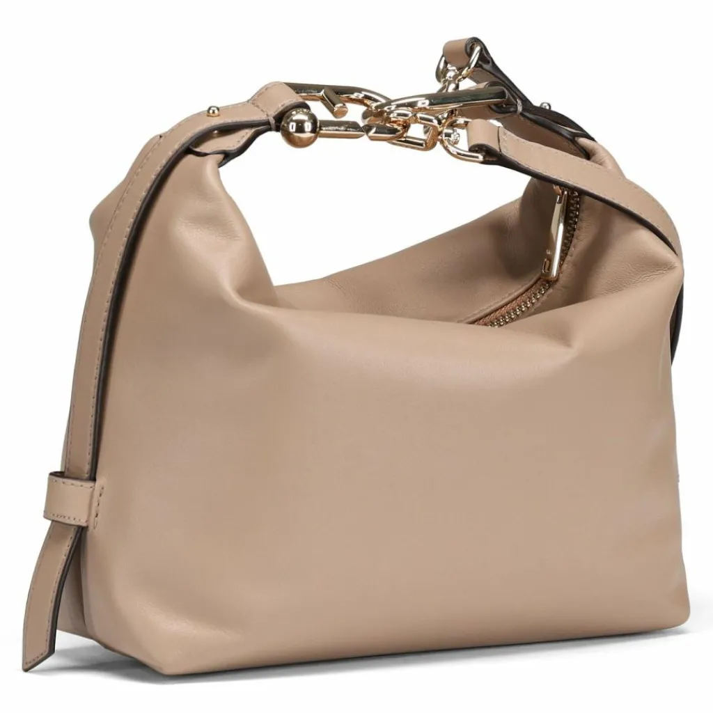 Furla Schultertaschen<Tonie Schultertasche Leder 21 cm greige