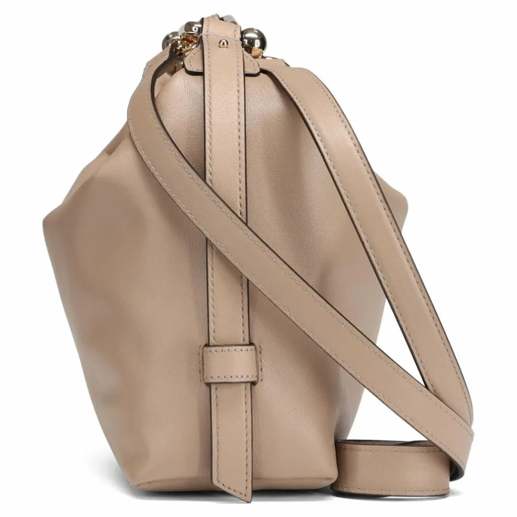 Furla Schultertaschen<Tonie Schultertasche Leder 21 cm greige