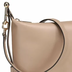 Furla Schultertaschen<Tonie Schultertasche Leder 21 cm greige