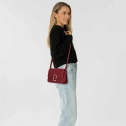 Sale Furla Urban Umhängetasche S Leder 22.5 cm lacca