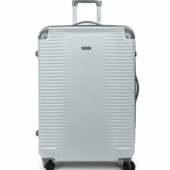 Gabol Hartgepäck|4-Rollen Koffer<Balance XP 4 Rollen Trolley L 77 cm mit Dehnfalte silber
