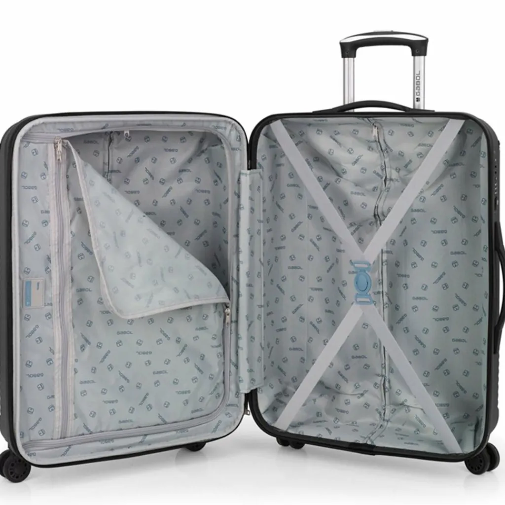 Gabol Balance XP 4 Rollen Kofferset 3-teilig mit Dehnfalte