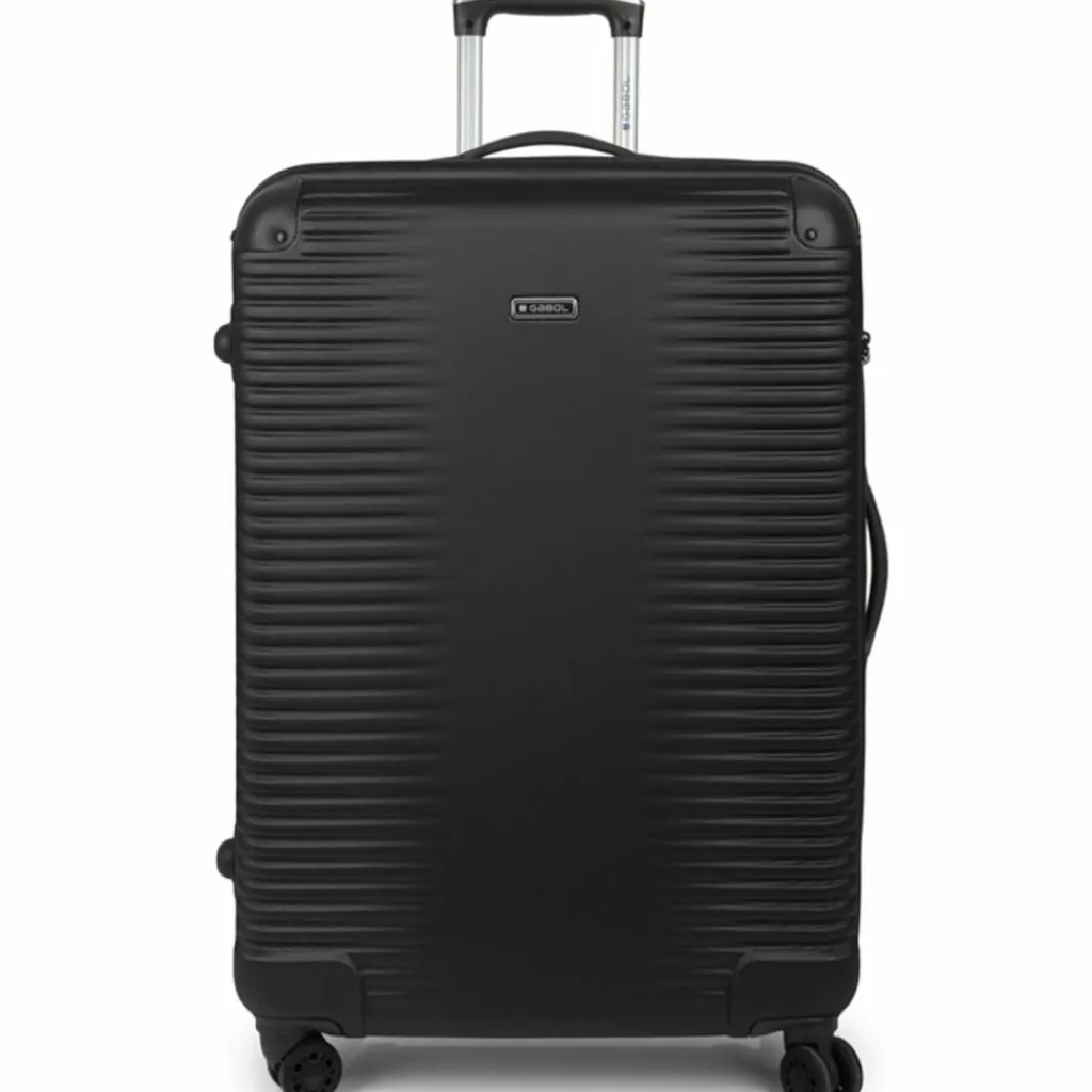 Gabol Hartgepäck|4-Rollen Koffer<Balance XP 4 Rollen Trolley L 77 cm mit Dehnfalte grau