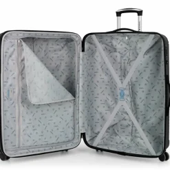 Gabol Hartgepäck|4-Rollen Koffer<Balance XP 4 Rollen Trolley L 77 cm mit Dehnfalte grau