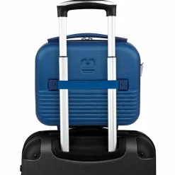 Discount Gabol Balance XP 4 Rollen Kofferset 4-teilig mit Dehnfalte blau