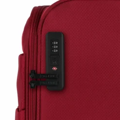 Sale Gabol Cloud 4 Rollen Kofferset 3-teilig mit Dehnfalte rojo