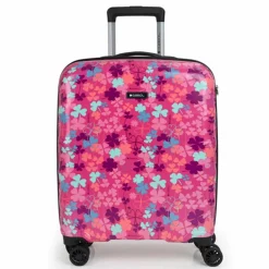 Gabol Weichgepäck Kabinengepäck|4-Rollen Kabinentrolleys<Clover 4 Rollen Kabinentrolley 55 cm rosa