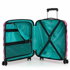 Gabol Weichgepäck Kabinengepäck|4-Rollen Kabinentrolleys<Clover 4 Rollen Kabinentrolley 55 cm rosa