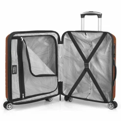 Hot Gabol Escape 4 Rollen Kofferset 3-teilig mit Dehnfalte naranja