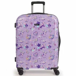 Gabol 4-Rollen Koffer|Hartgepäck<Funny 4 Rollen Trolley M 66 cm lila