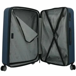 Gabol 4-Rollen Koffer|Hartgepäck<Future Plus 4 Rollen Trolley 74 cm mit Dehnfalte azul marino