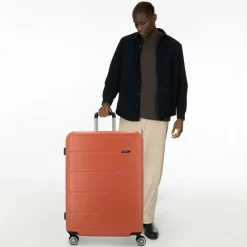 New Gabol Future Plus 4 Rollen Trolley 74 cm mit Dehnfalte coral