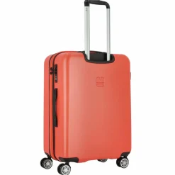 Gabol Future Plus 4 Rollen Trolley 66 cm mit Dehnfalte coral