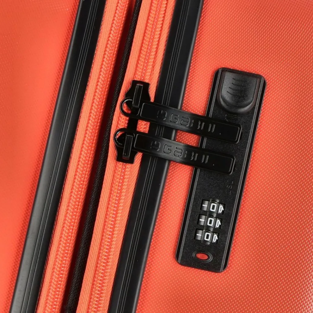 Gabol Future Plus 4 Rollen Trolley 66 cm mit Dehnfalte coral