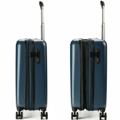 Gabol Hartgepäck Kabinengepäck|4-Rollen Kabinentrolleys<Future Plus 4 Rollen Kabinentrolley 55 cm mit Dehnfalte azul marino