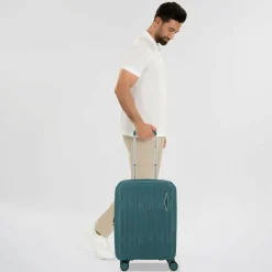 Gabol 4-Rollen Kabinentrolleys|Hartgepäck Kabinengepäck<Infinity 4 Rollen Kabinentrolley 55 cm mit Dehnfalte turquesa