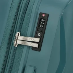 Gabol 4-Rollen Koffer|Hartgepäck<Infinity 4 Rollen Trolley 66 cm mit Dehnfalte turquesa