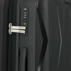 Gabol Hartgepäck|4-Rollen Koffer<Infinity 4 Rollen Trolley 66 cm mit Dehnfalte negra