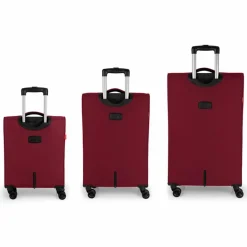 Gabol Weichgepäck|4-Rollen Koffer<Juego 3 4-Rollen Kofferset 3tlg. burdeos