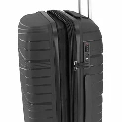 Outlet Gabol Kiba 4-Rollen Trolley 66 cm schwarz