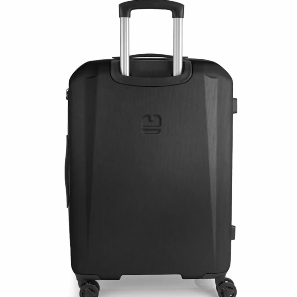 Gabol 4-Rollen Koffer|Hartgepäck<Mercury 4 Rollen Trolley M 66 cm mit Dehnfalte schwarz