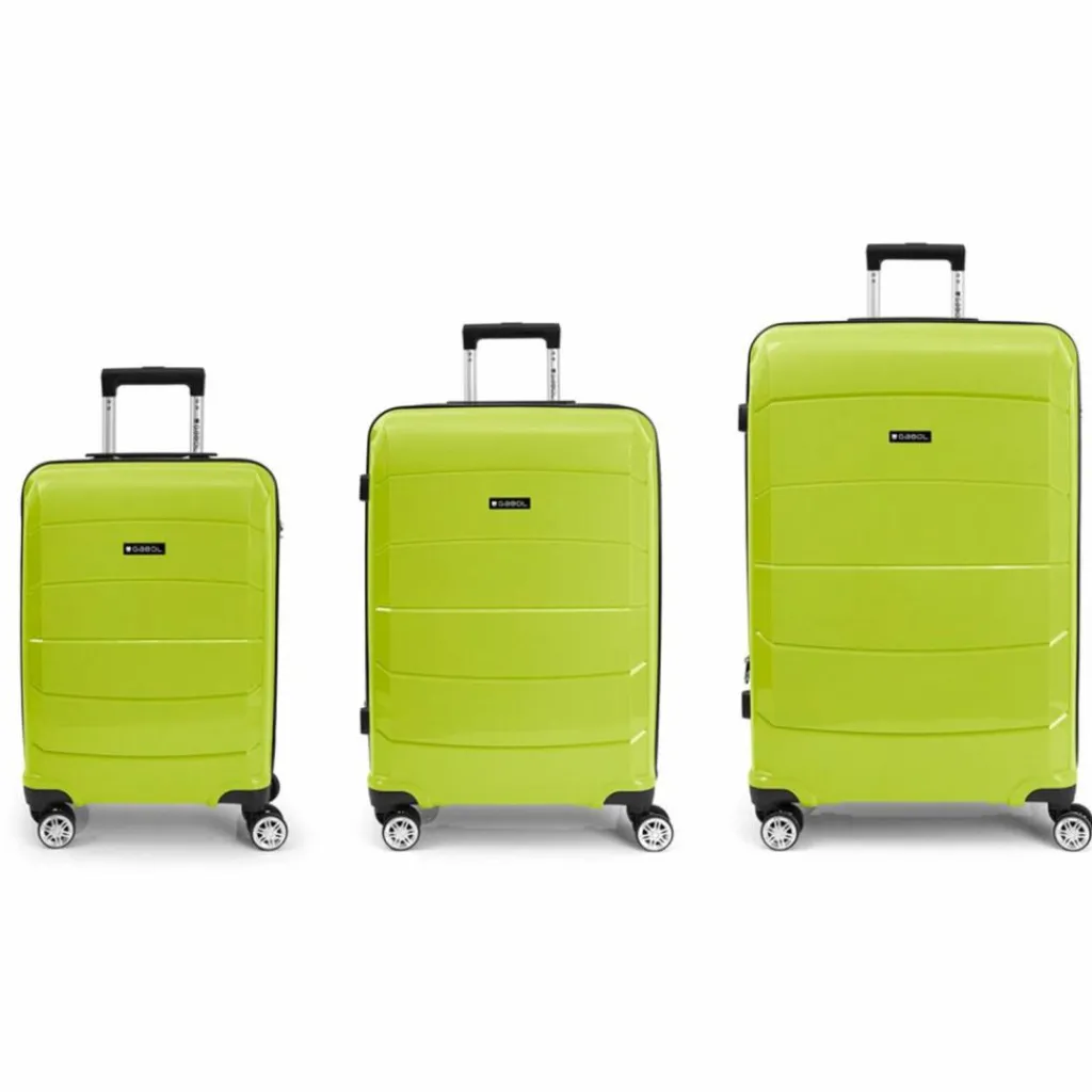 Gabol Koffersets Als Hartgepäck|Koffersets 3-Teilig<Midori 4-Rollen Kofferset 3tlg. pistachio