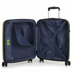 Best Gabol Montreal 4 Rollen Kabinentrolley S 55 cm mit Dehnfalte verde