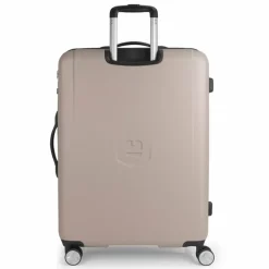 Gabol 4-Rollen Koffer|Hartgepäck<Ocean 4 Rollen Trolley L 76.5 cm mit Dehnfalte beige