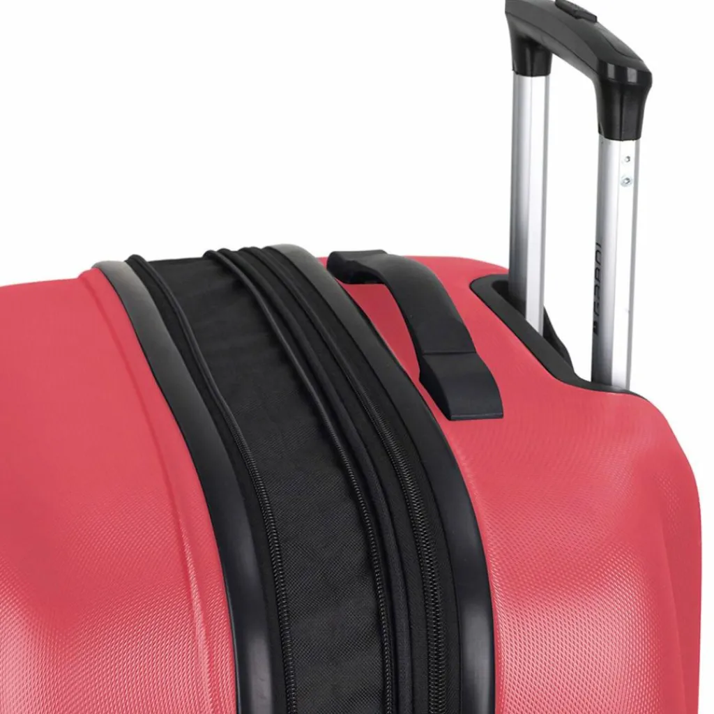 Gabol 4-Rollen Koffer|Hartgepäck<Paradise XP 4 Rollen Trolley M 67 cm mit Dehnfalte coral