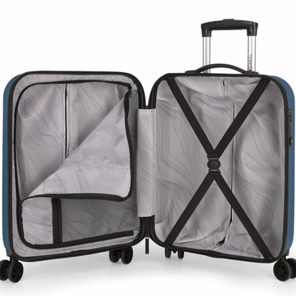 Gabol Paradise XP 4 Rollen Kabinentrolley S 55 cm mit Dehnfalte