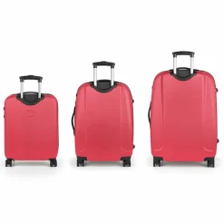 Gabol Koffersets Als Hartgepäck|Koffersets 3-Teilig<Paradise XP 4 Rollen Kofferset 3-teilig mit Dehnfalte coral