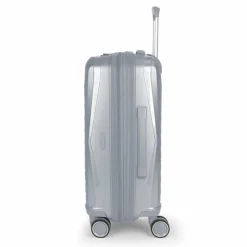 Clearance Gabol Queens 4 Rollen Kabinentrolley S 54 cm mit Dehnfalte plata