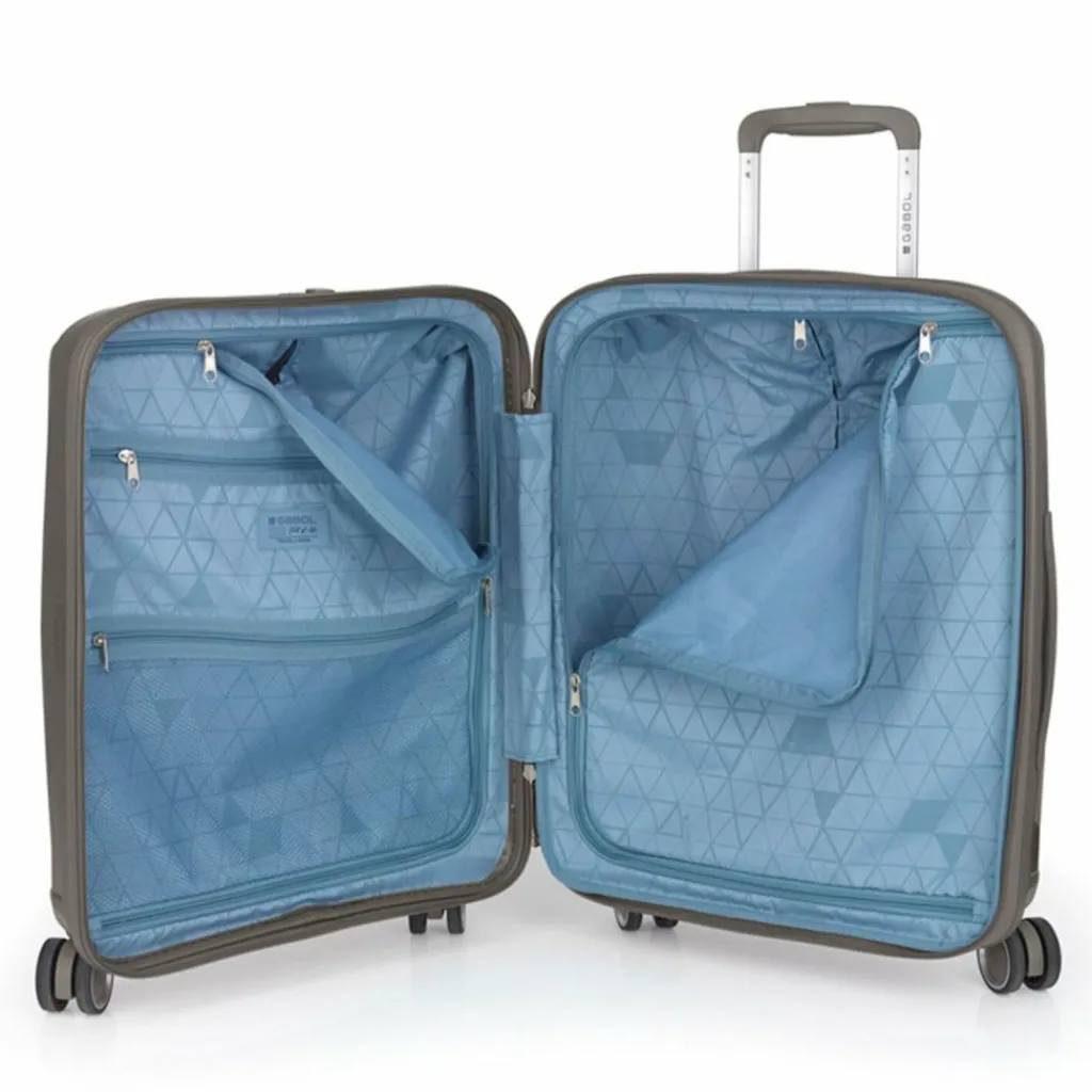 Gabol Queens 4 Rollen Kabinentrolley S 54 cm mit Dehnfalte