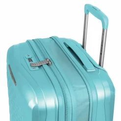 Gabol Queens 4 Rollen Kofferset 3-teilig mit Dehnfalte verde menta