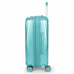 Best Gabol Queens 4 Rollen Kofferset 4-teilig mit Dehnfalte verde menta